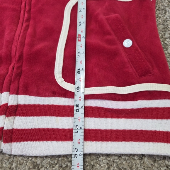 Luxirie by LRG Red Velvet Y2K‎ Track Jacket Large - Picture 13 of 15